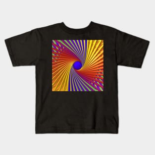 Colorful Swirls Kids T-Shirt